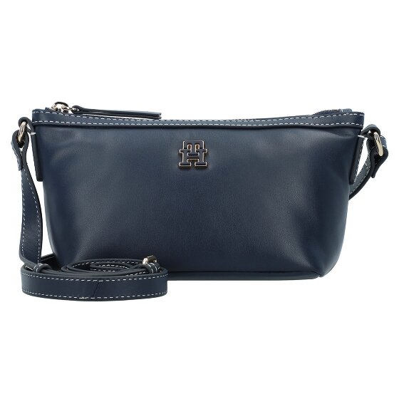 Tommy Hilfiger TH Monoplay Leather Schoudertas Leer 18 cm