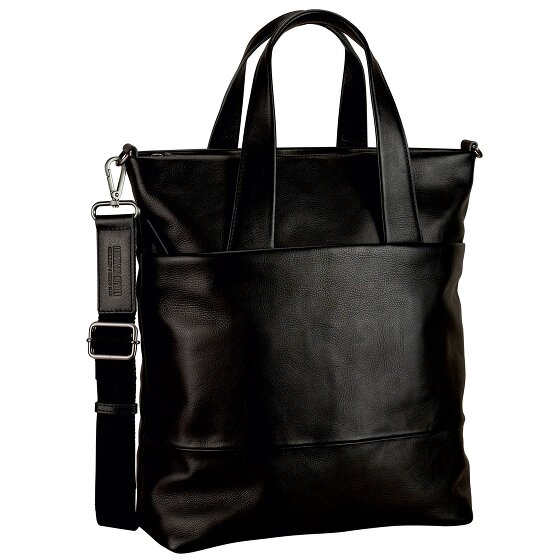 Leonhard Heyden Hamburg Handtas Leer 32 cm