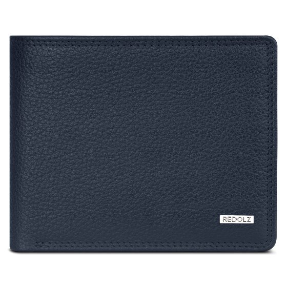 Redolz Leather Essentials QF portemonnee RFID leer 12 cm uitklapbaar
