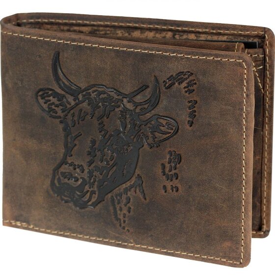 Greenburry Vintage portemonnee leer 12,5 cm