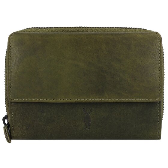 Jack Kinsky Risör Portemonnee RFID-bescherming Leer 14 cm