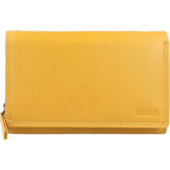 Mika Leren portemonnee 15 cm