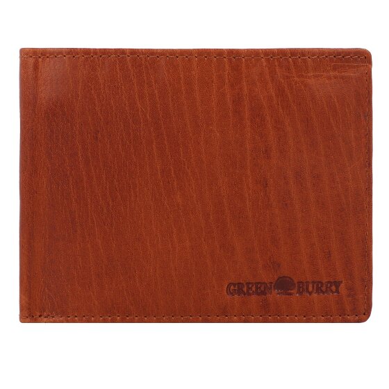 Greenburry House of Norway Portemonnee RFID-bescherming Leer 13 cm