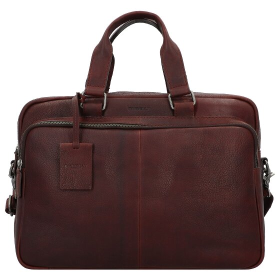 Burkely Antieke Avery aktetas Leer 40 cm Laptopcompartiment