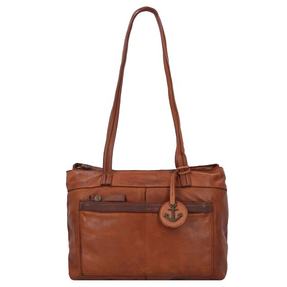 Harbour 2nd Urban Poets Zea Shopper Tas Leer 33 cm