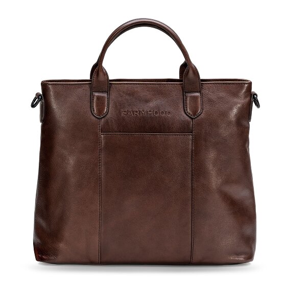 Farmhood Memphis Handtas Leer 37 cm Laptop compartiment