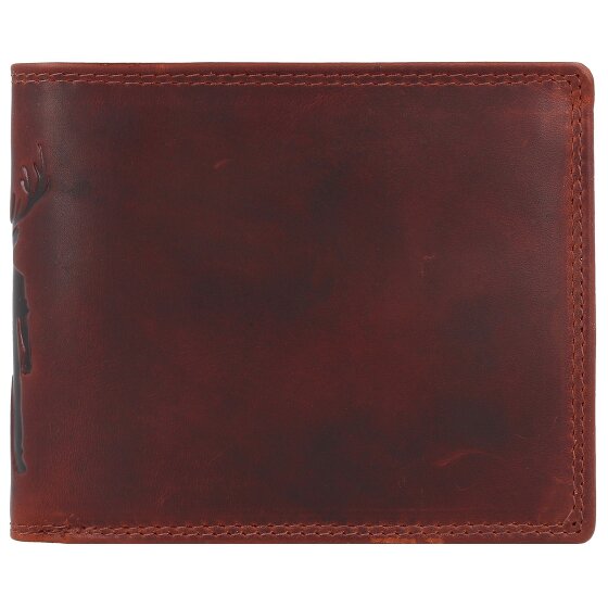 Jack Kinsky Monterey 101 Portemonnee RFID-bescherming Leer 13 cm