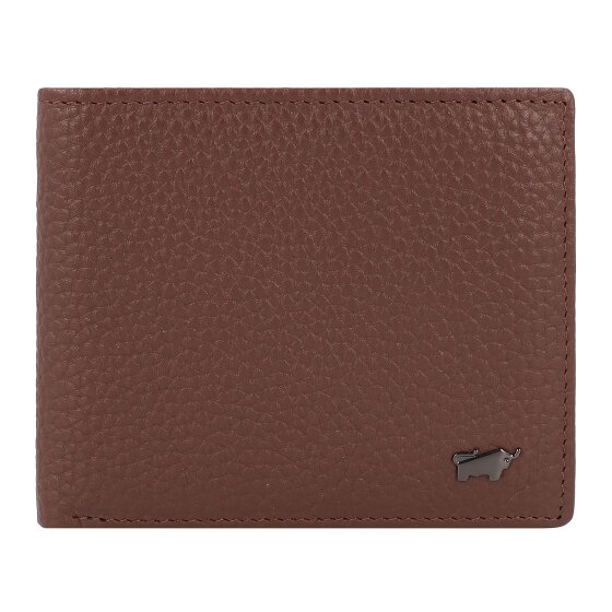 Braun Büffel Theo Portemonnee RFID-bescherming Leer 11 cm