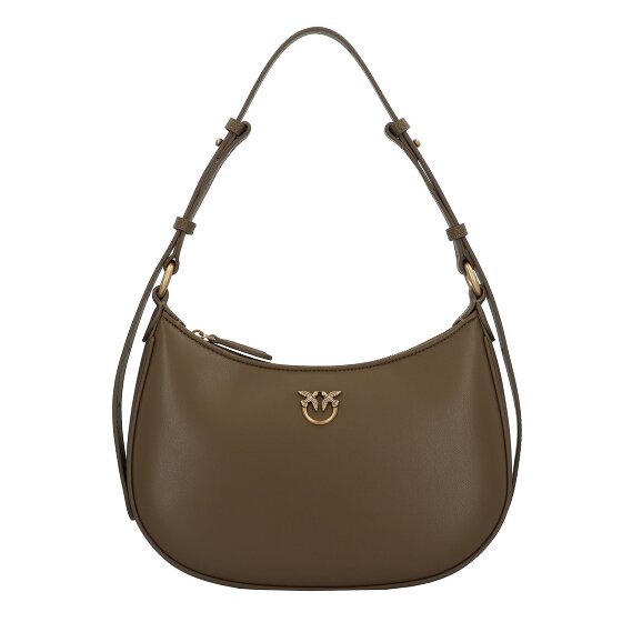 PINKO Half Moon Schoudertas Leer 26 cm