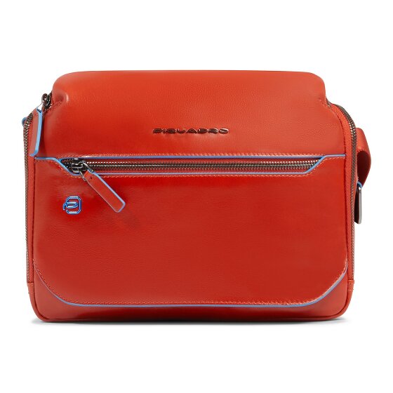 Piquadro Blue Square Schoudertas Leer 27 cm
