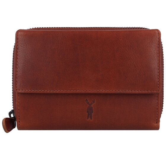 Jack Kinsky Risör Portemonnee RFID-bescherming Leer 14 cm
