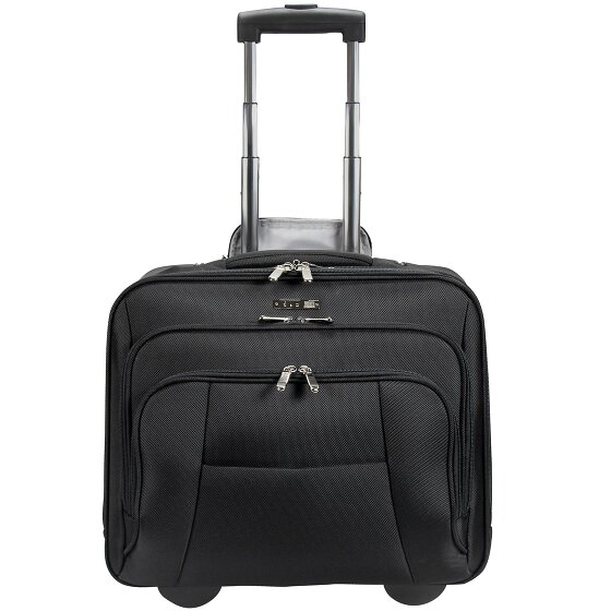 d&n Bussiness & Travel 2-Wiel Business Trolley 41 cm Laptopcompartiment