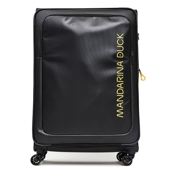 Mandarina Duck Eco Coated 4 wielen Trolley XL 83 cm met uitbreidingsplooi