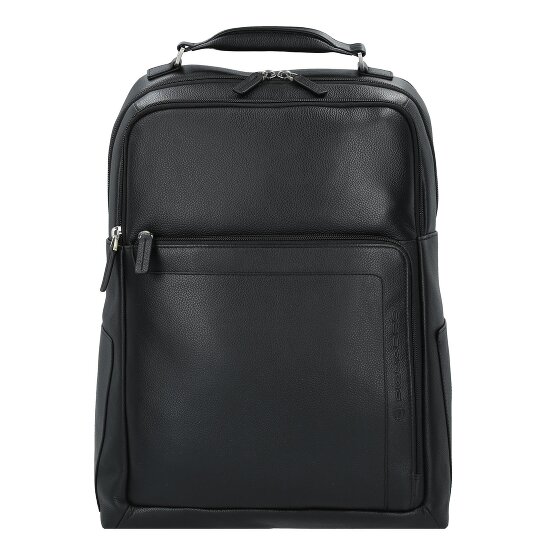 Piquadro Dagrugzak Leer 43 cm Laptop compartiment