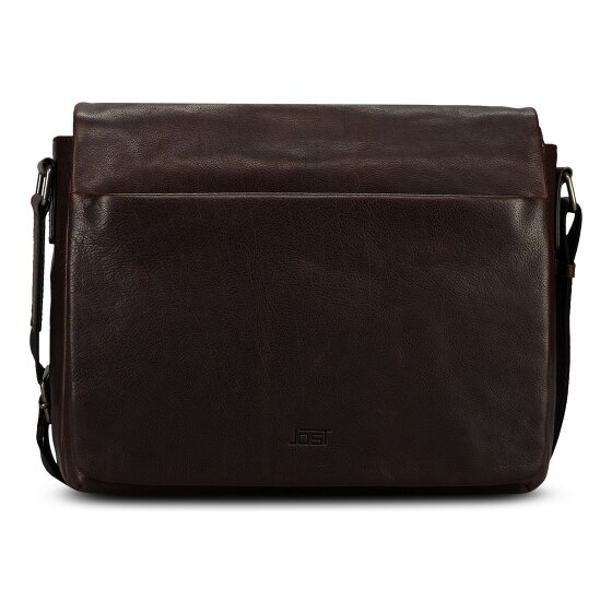 Jost Glasgow Aktentas RFID-bescherming Leder 34 cm Laptopvak