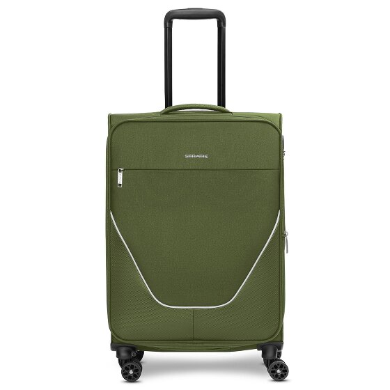 Stratic taska 4-wiel trolley M 65 cm met uitvouwbare plooi