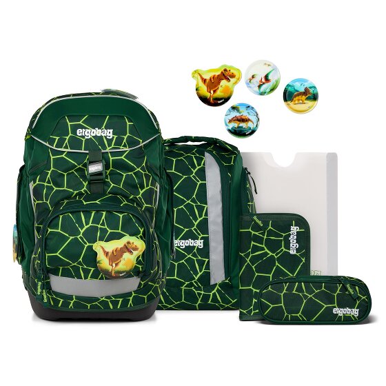 Ergobag Set rugzakken 6 st. incl. klittenbandset