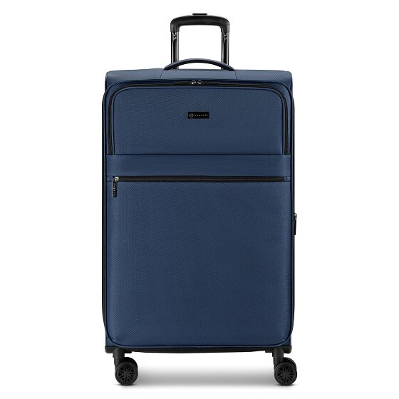 bugatti Valencia Soft 4 wielen Trolley L 75 cm met uitbreidingsplooi