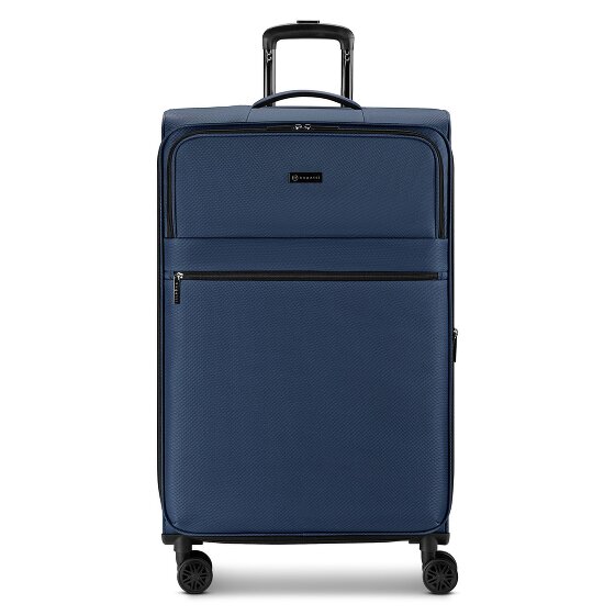 bugatti Valencia Soft 4 wielen Trolley L 75 cm met uitbreidingsplooi