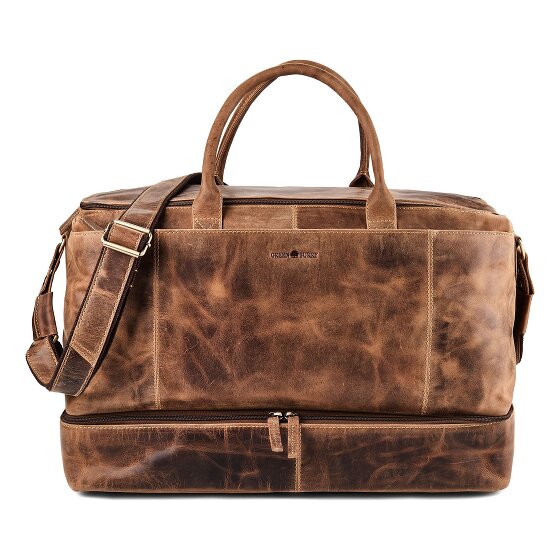 Greenburry Vintage Weekender reistas Leer 51 cm
