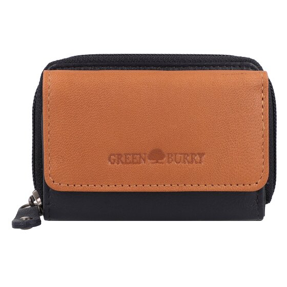 Greenburry Nappa Portemonnee RFID-bescherming Leer 11 cm