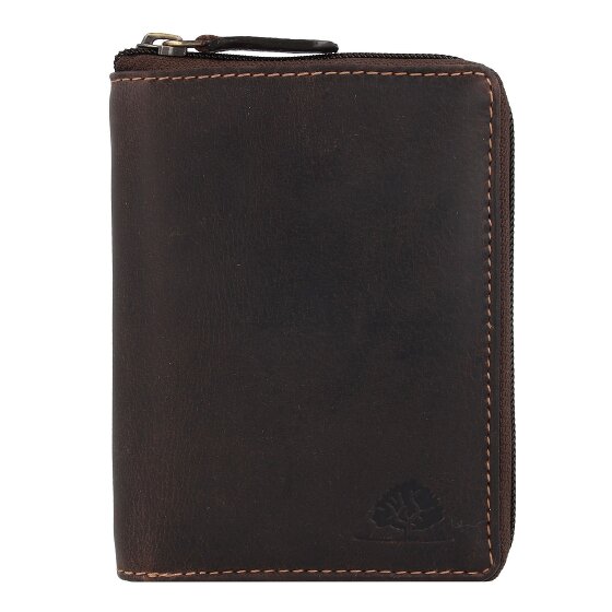 Greenburry Tornado Portemonnee RFID-bescherming Leer 10 cm