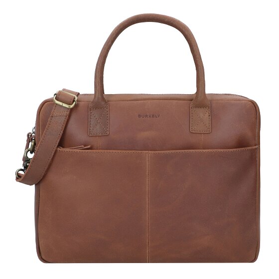 Burkely Vintage Jack Aktetas Leer 37 cm Laptopcompartiment