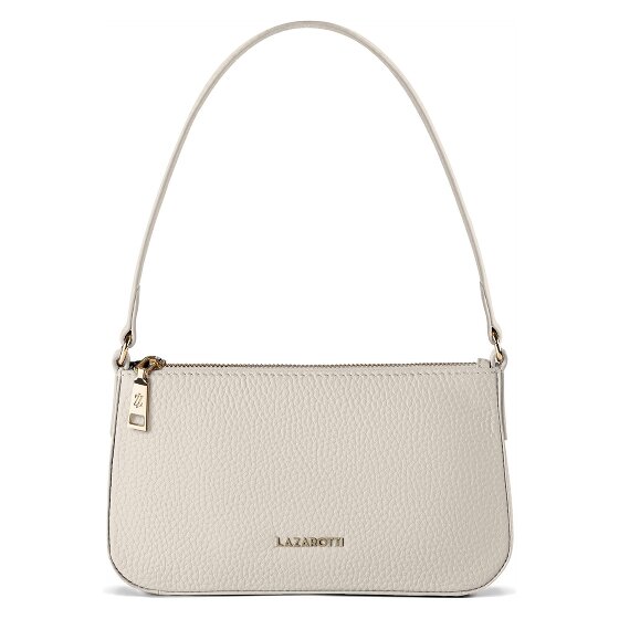 Lazarotti Bologna leeren pochette schoudertas 22 cm