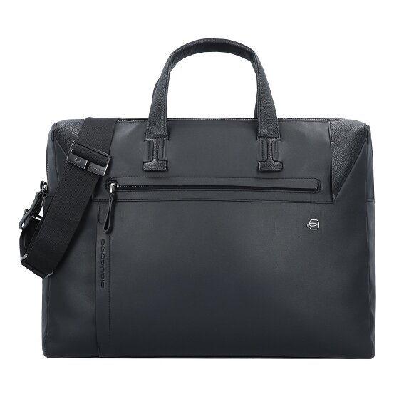 Piquadro Koffer Leer 43.5 cm Laptop compartiment