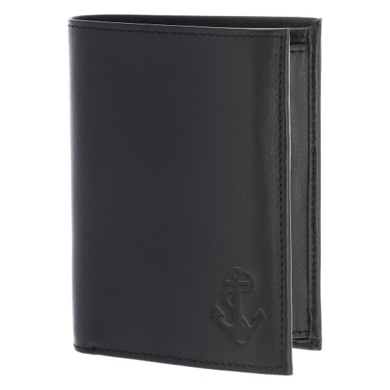 oxmox Leather Portemonnee RFID-bescherming Leder 13 cm