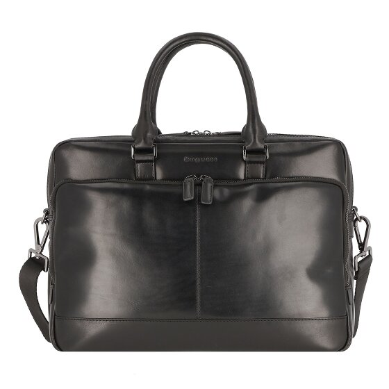 bugatti Romano Koffer Leer 40 cm Laptop compartiment