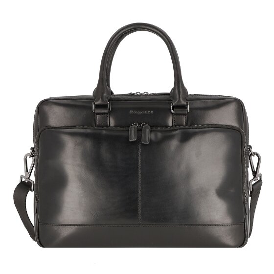 bugatti Romano Koffer Leer 40 cm Laptop compartiment