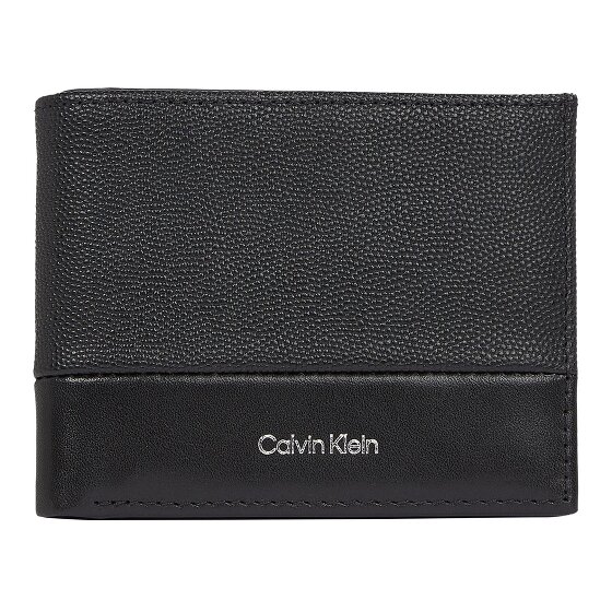 Calvin Klein CK Must Portemonnee Leer 11.5 cm Calvin Klein CK Must Portemonnee Leer 11.5 cm