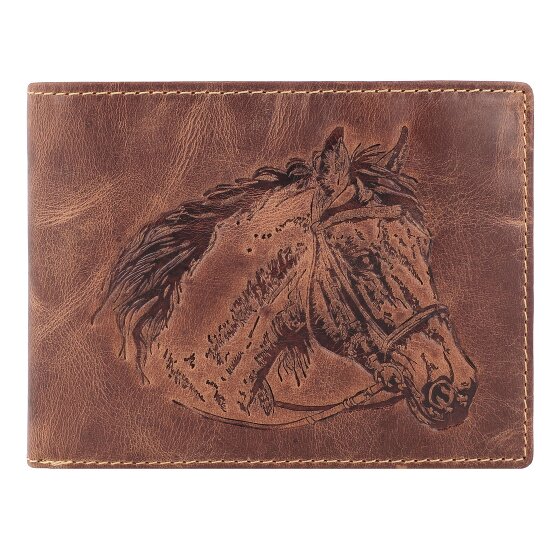 Greenburry Vintage Portemonnee Leer 12 cm