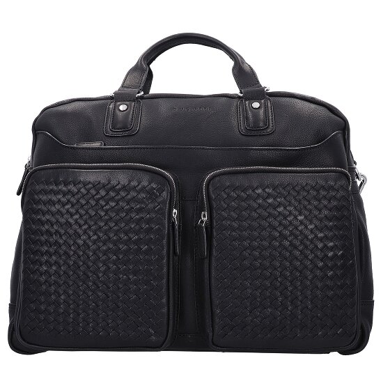 bugatti Geweven aktetas Leer 48 cm
