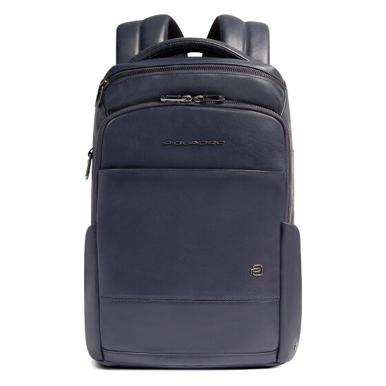 Piquadro Zaino Dagrugzak Leer 40 cm Laptop compartiment