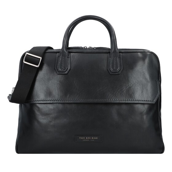 The Bridge Williamsburg aktetas leer 42 cm Laptop compartiment