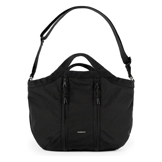 Sandqvist Grid Handtas 38 cm met uitbreidingsplooi