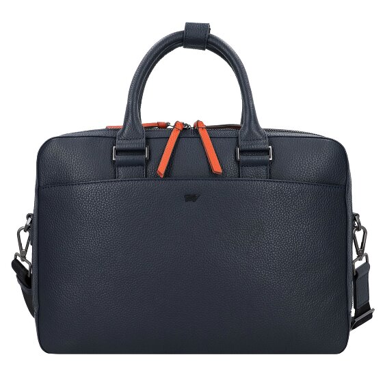 Braun Büffel Novara Koffer Leer 42 cm Laptop compartiment