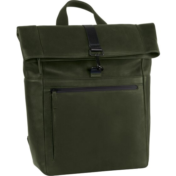Leonhard Heyden Den Haag Rugzak Leer 40 cm Laptopvak