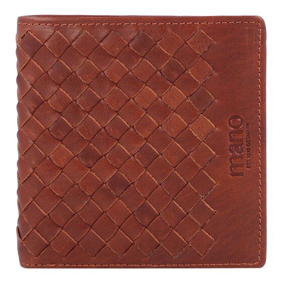 mano Don Luca Portemonnee Leer 10,5 cm