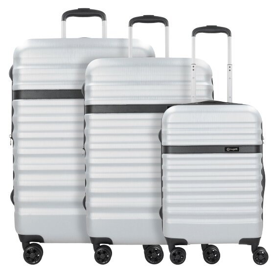 bugatti Corium 4-wiel kofferset 3 stuks.
