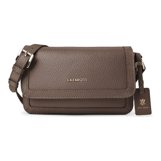 Lazarotti Bologna Leather Crossbody tas Leder 21 cm
