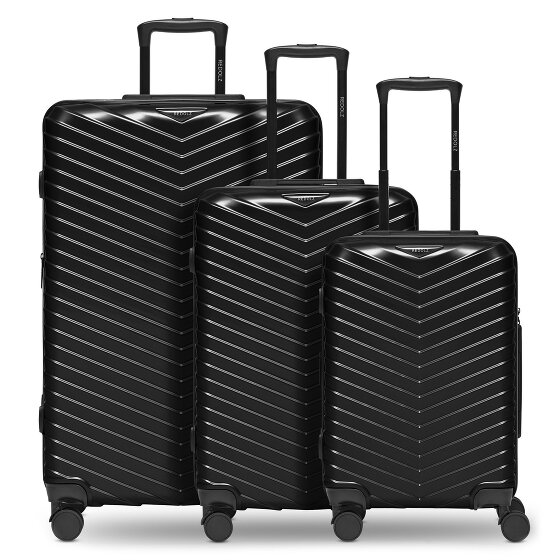 Redolz Essentials 18 4 wielen Kofferset 3-delig met uitbreidingsplooi