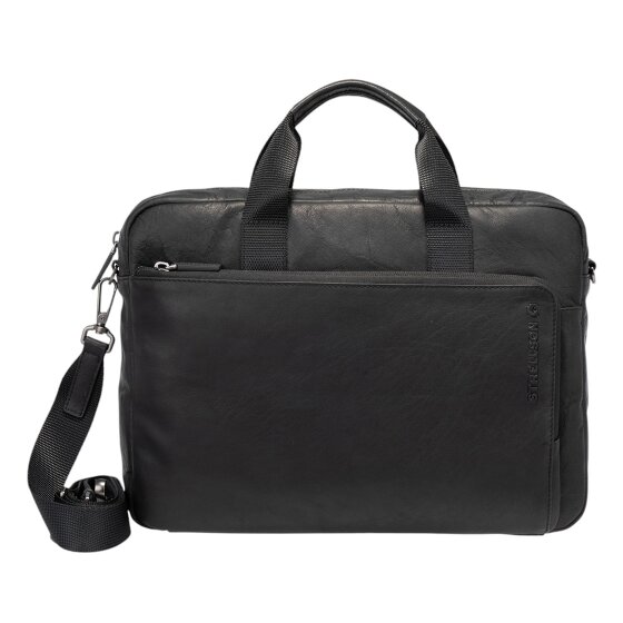 Strellson Charles Koffer Leer 39 cm Laptop compartiment