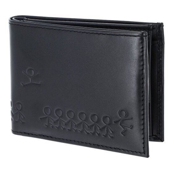 oxmox Leather Portemonnee RFID-bescherming Leder 11 cm