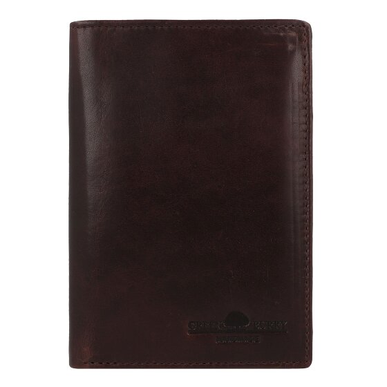 Greenburry Newport Portemonnee RFID-bescherming Leer 9 cm