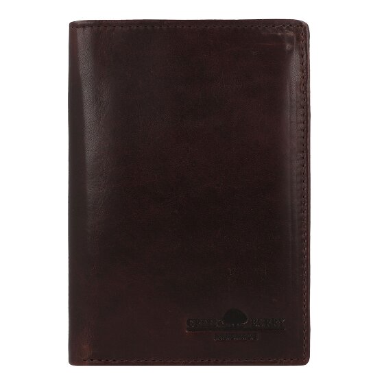 Greenburry Newport Portemonnee RFID-bescherming Leer 12.5 cm