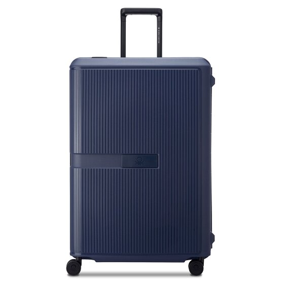 Delsey Paris x United Colors of Benetton Colour Block harde 4-wiel trolley 76 cm