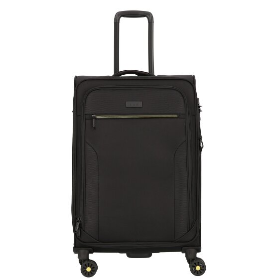 d&n Travel Line 9704 4 wielen Trolley M 68 cm met uitbreidingsplooi